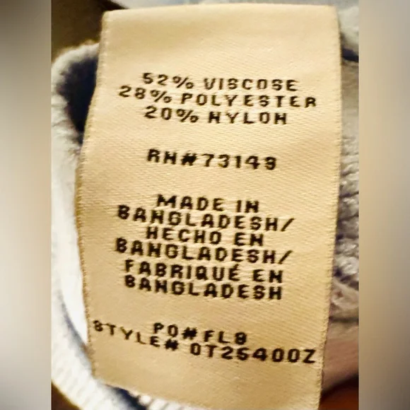 Dictionary Knitwear crop top size L casual Boho retro festival Y2K preppy NWT - Picture 10 of 12